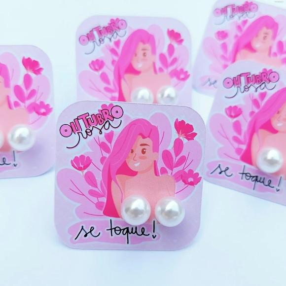 Brincos Personalizada para Brinde e Mimos