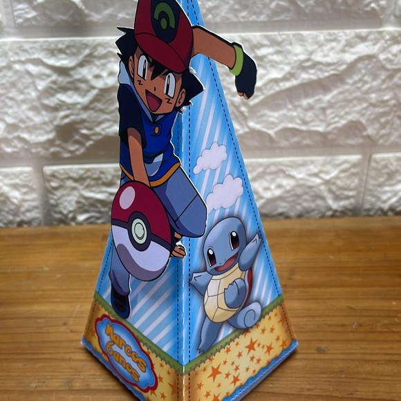 Caixa Pirâmide Pokemon