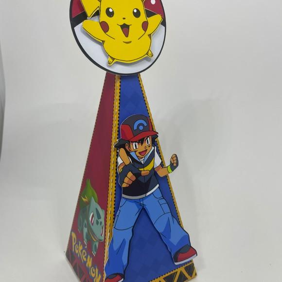 Caixa Pirâmide Pokemon