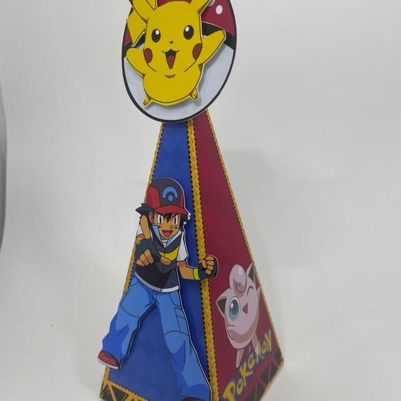 Caixa Pirâmide Pokemon