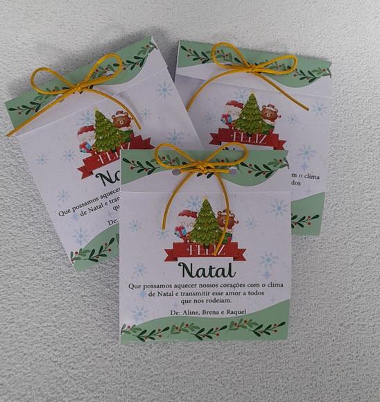 Escalda Pés Embalagem Personalizada Natal/ano Novo