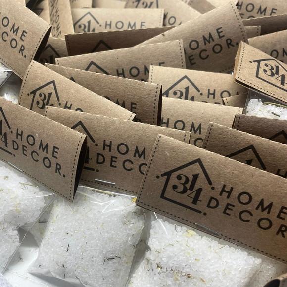 Escalda Pés para Lembrancinha Lapela Personalizada 30gr