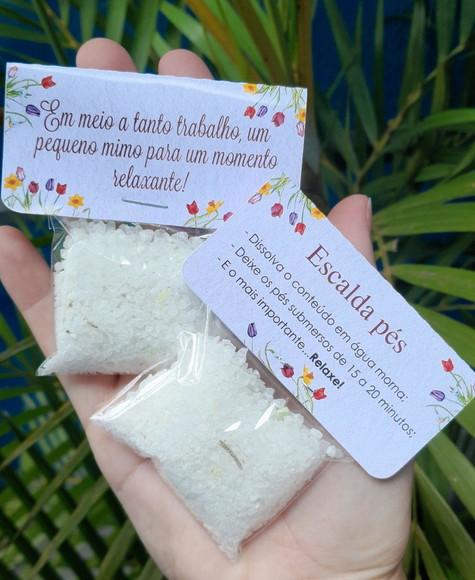 Escalda Pés Personalizado Pedido Acima 100
