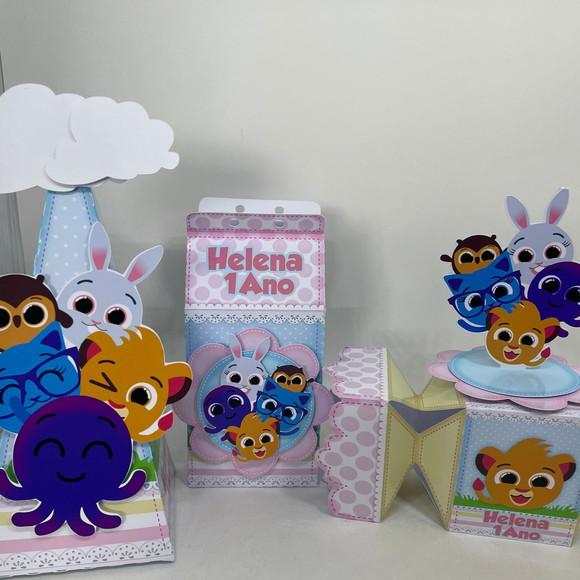 Kit Caixinhas Personalizadas 60 Peças