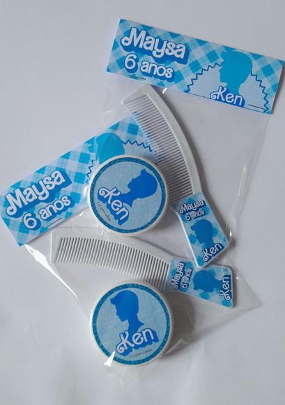 Kit Gel + Pente Lembrancinha Personalizada