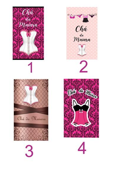 Lembrancinha para Chá de Lingerie