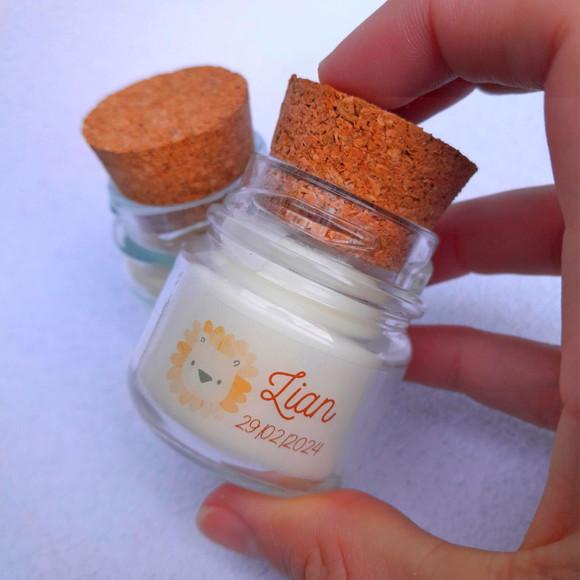 Lembrancinha Vela Perfumada / Vidrinho com Rolha