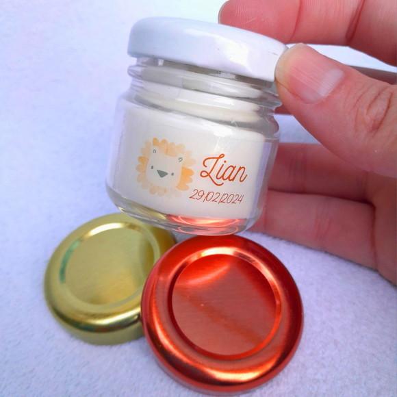 Lembrancinha Vela Perfumada / Vidrinho com Tampa