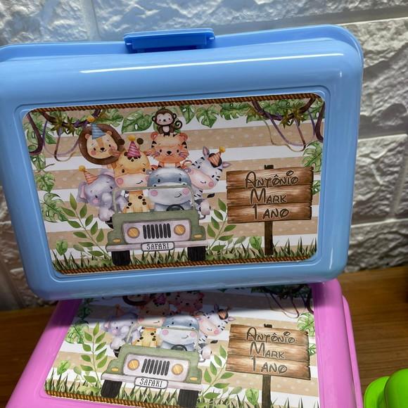 Maleta Box Plástico para Lembrancinha