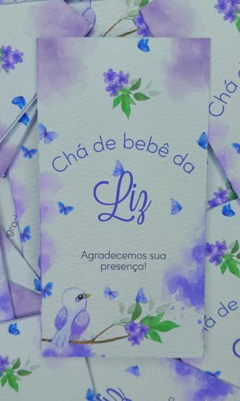 Sache Perfumado (envelope) Personalizado Menina