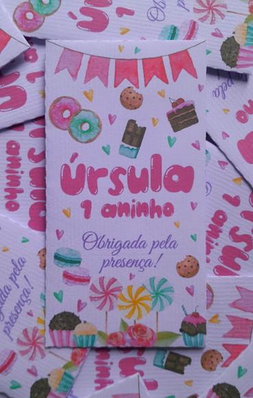 Sache Perfumado (envelope) Personalizado Menina