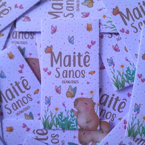 Sache Perfumado (envelope) Personalizado Menina