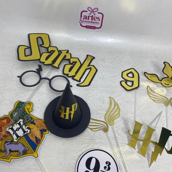 Topo para Bolo Harry Potter