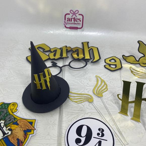 Topo para Bolo Harry Potter