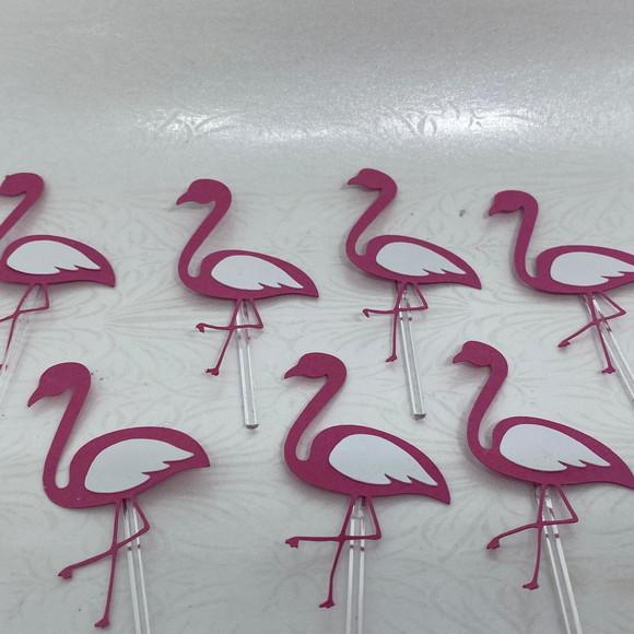 Topper para Docinhos Flamingo