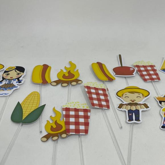 Toppers para Doces Festa Junina