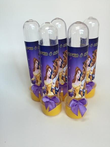 Tubete Personalizado a Bela e a Fera