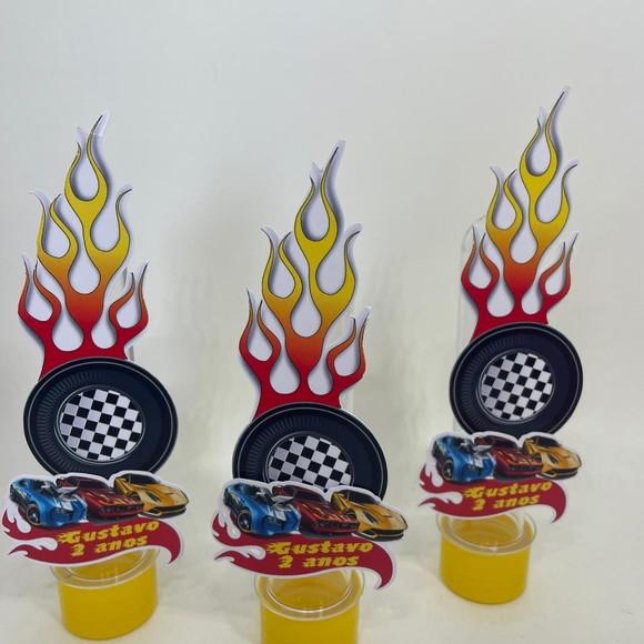 Tubete Personalizado Hotwheels