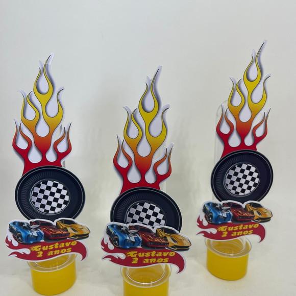 Tubete Personalizado Hotwheels