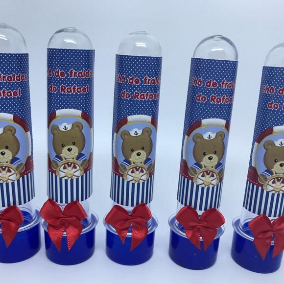 Tubete Personalizado Urso Marinheiro