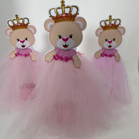 Tubete Saia Ursinha Princesa