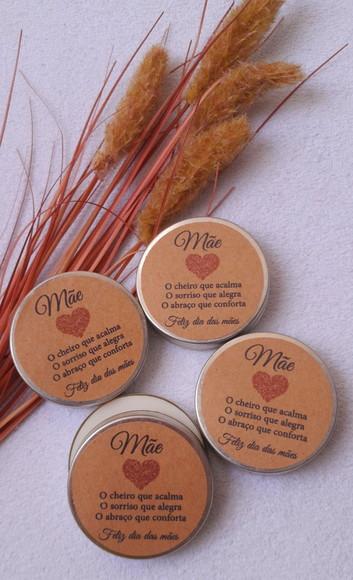 Velas Aromáticas Personalizadas - Dia das Mães