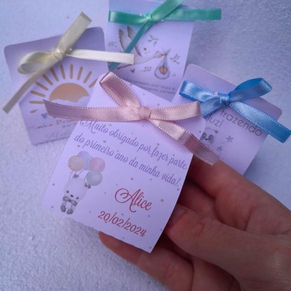Velas Bubble com Embalagem Personalizada