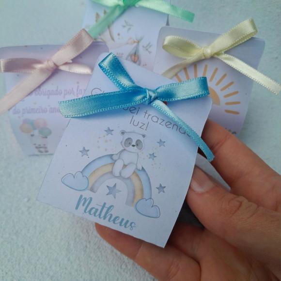 Velas Bubble com Embalagem Personalizada