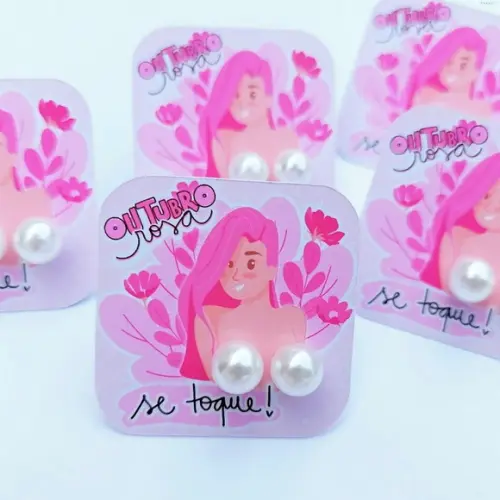 Brincos Personalizada para Brinde e Mimos