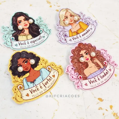 Brincos Personalizada para Brinde e Mimos