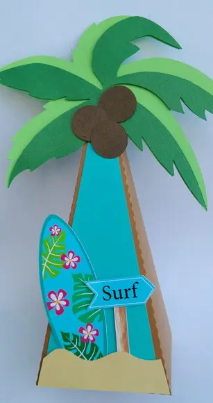 Caixa Cone Praia e Surf