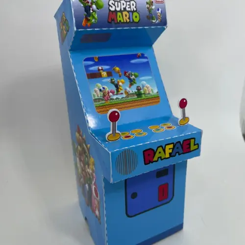 Caixa Fliperama Super Mario