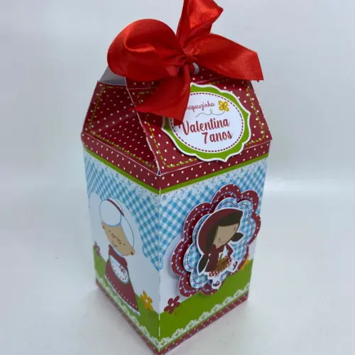Caixa Milk Chapeuzinho Vermelho