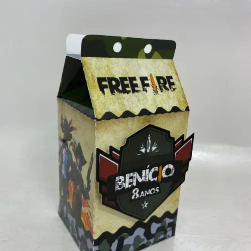 Caixa Milk Free Fire