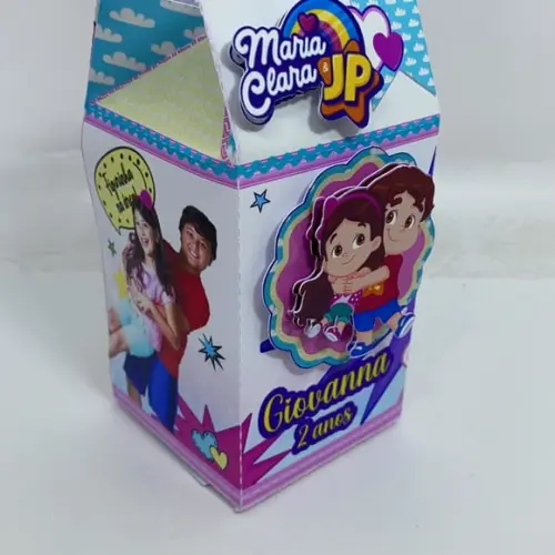 Caixa Milk Maria Clara e Jp