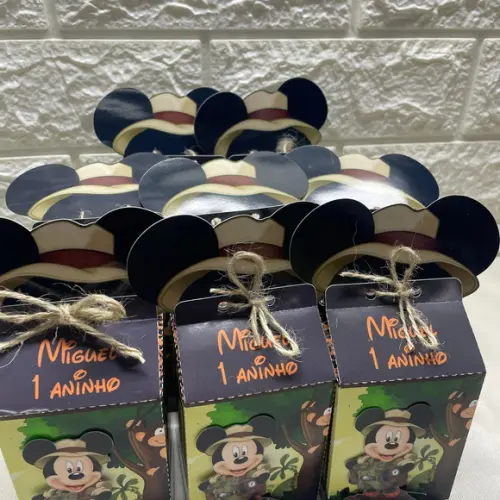Caixa Milk Mickey Safari