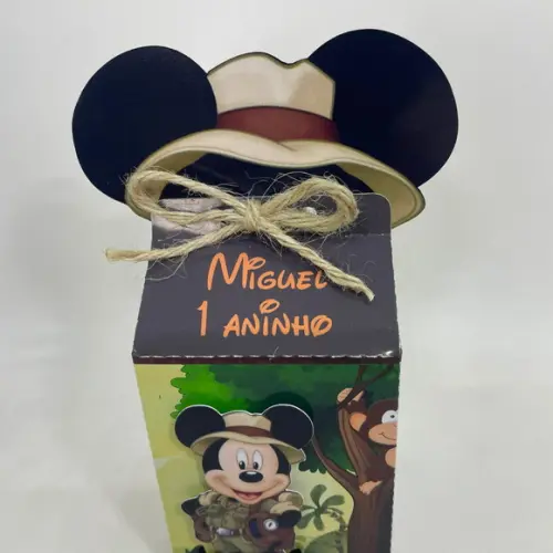 Caixa Milk Mickey Safari