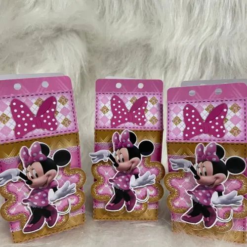 Caixa Milk Minnie Rosa