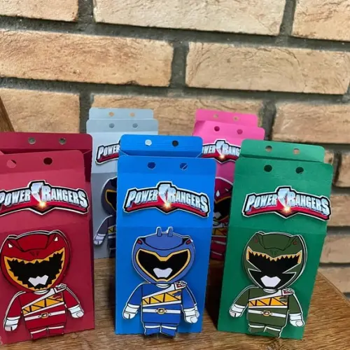 Caixa Milk Power Rangers