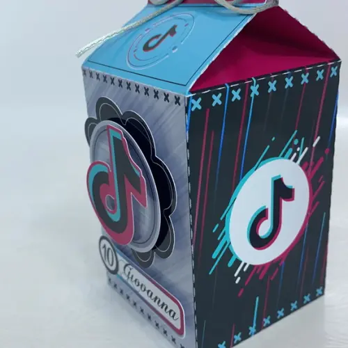 Caixa Milk Tiktok