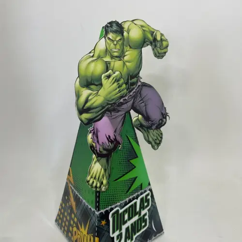 Caixa Pirâmide Hulk