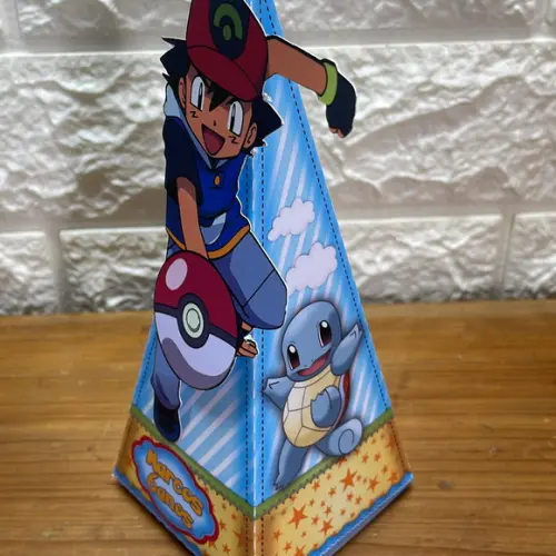 Caixa Pirâmide Pokemon