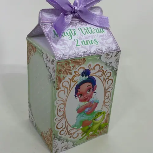 Caixa Pirâmide Princesa Tiana