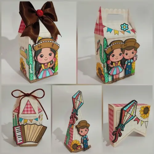 Caixinha Festa Junina Personalizadas