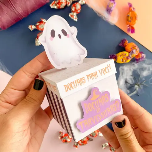 Caixinha Personalizada Halloween