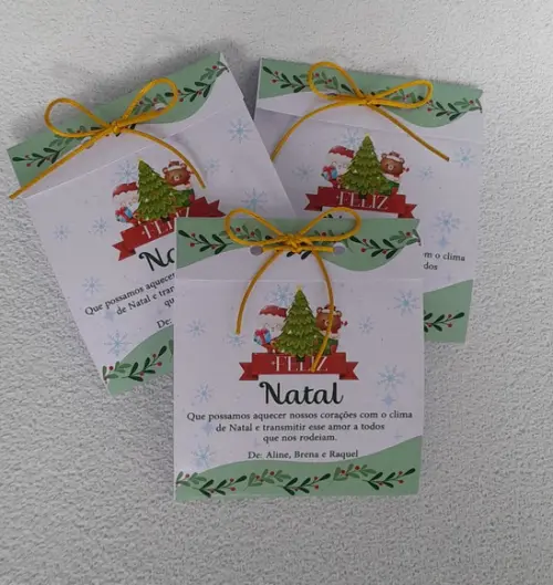 Escalda Pés Embalagem Personalizada Natal/ano Novo