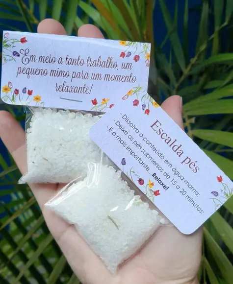 Escalda Pés Personalizado Pedido Acima 100