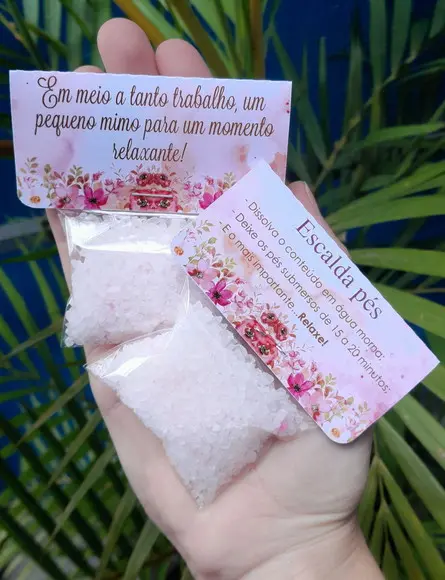 Escalda Pés Personalizado Pedido Acima 100