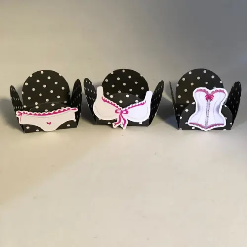 Forminhas para Doce Chá de Lingerie