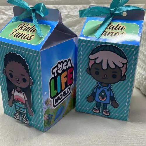 Kit Caixinhas Personalizadas 60 Peças
